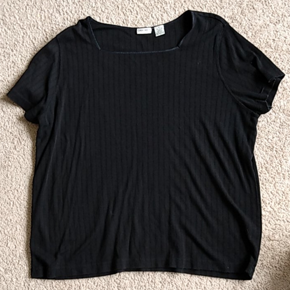 Plain black Tee